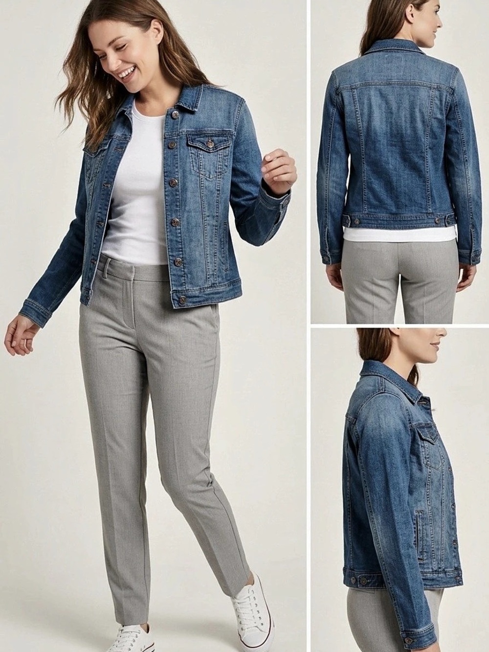 Buffalo David Bitton Denim Jacket in Blue, Large
